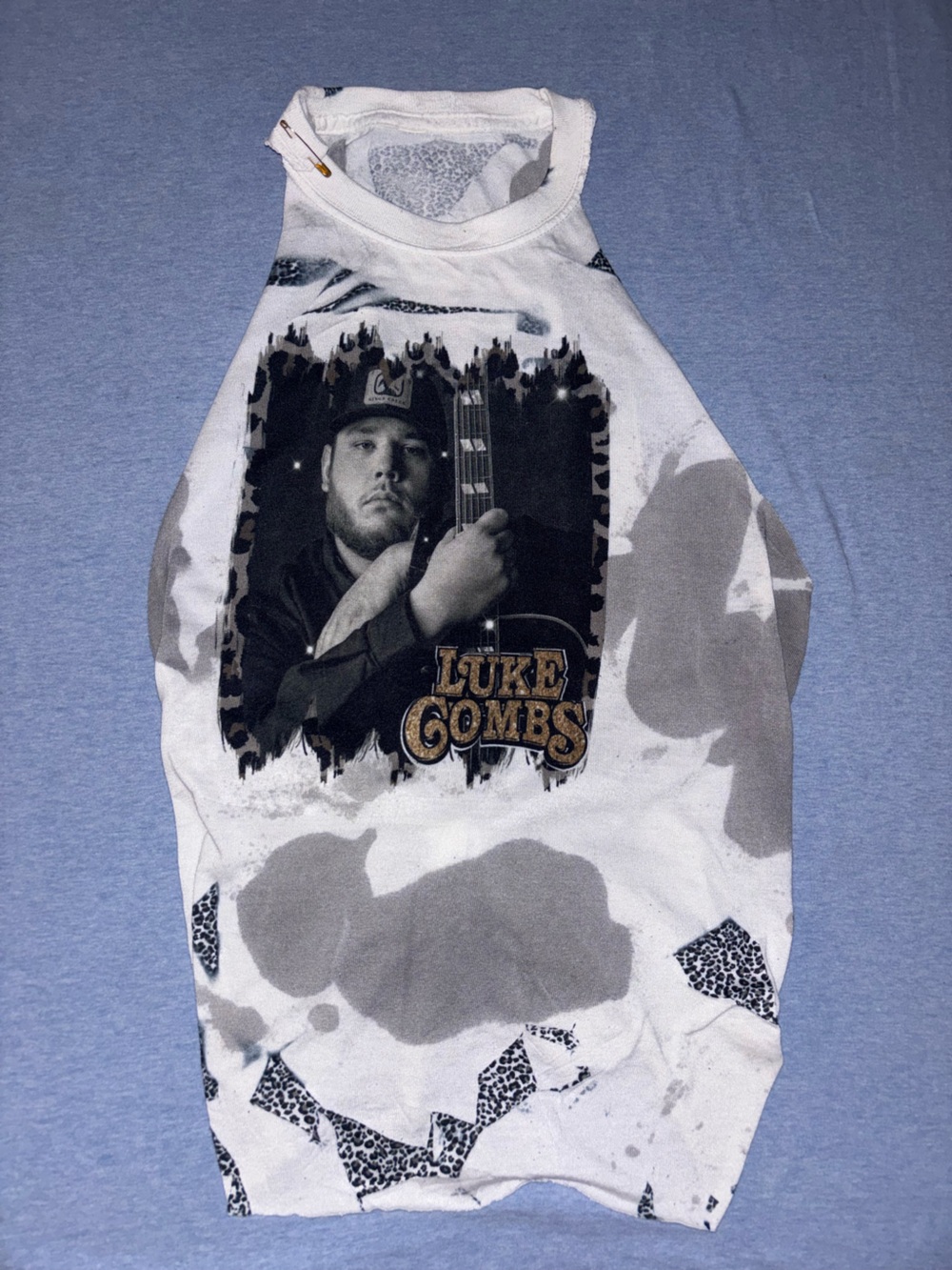 Custom Luke Combs Graphic Tank Top